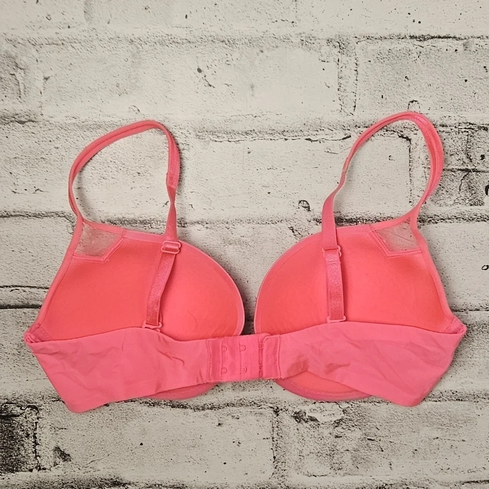 Victoria's Secret Push up Pink Women's Bra - 34D - Picture 2 of 12